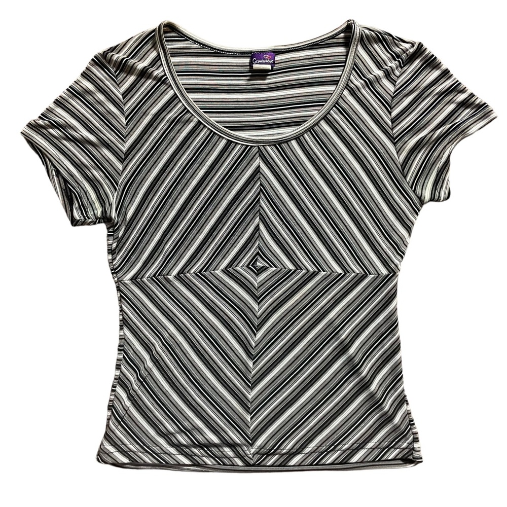 Vintage Striped Genevieve Top